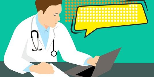 doctor 4068134 340 Doctor working on computer.