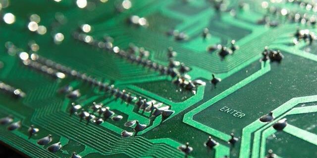 green circuit board