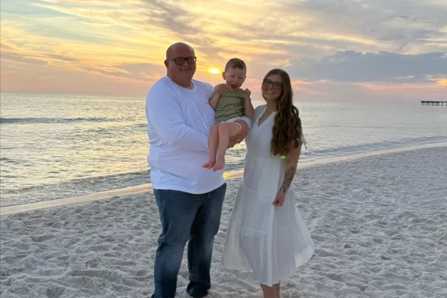 Vanessa Hickle family cropped